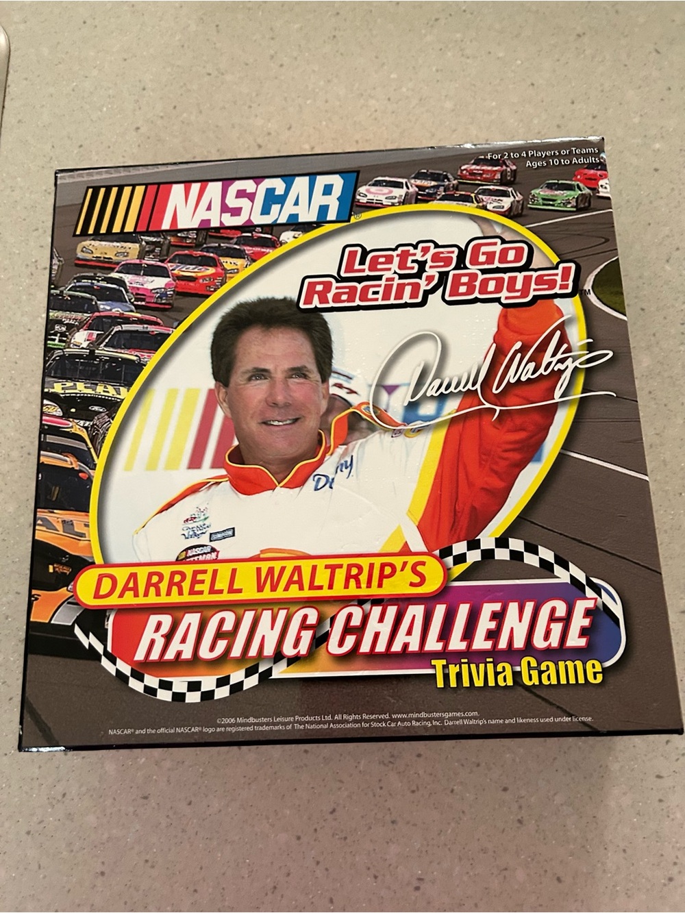 'NASCAR  Racing Challenge Trivia Game